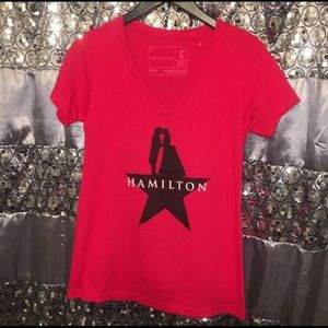 Hamilton Tops - Hamilton V Neck Women’s Tshirt L Hamilton Tops - Hamilton V Neck Women’s Tshirt L